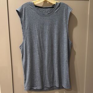 lululemon athletica Blue Sleeveless Muscle Tee